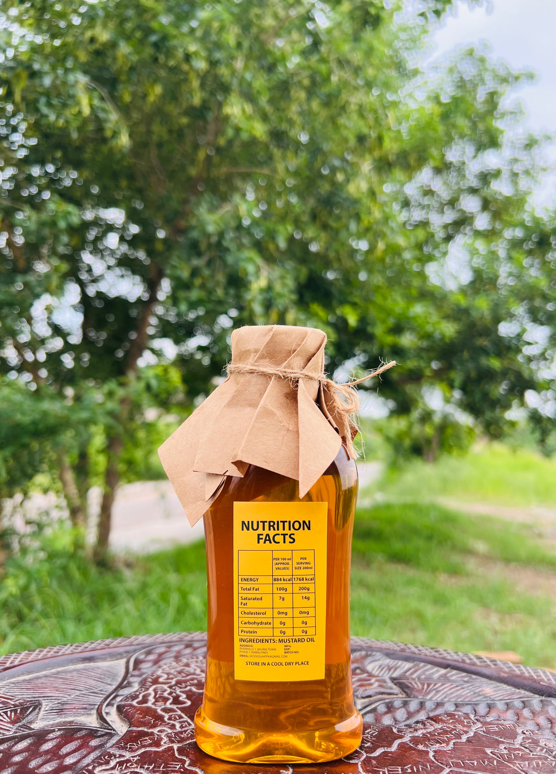 EDIBLE MUSTARD OIL 250ML