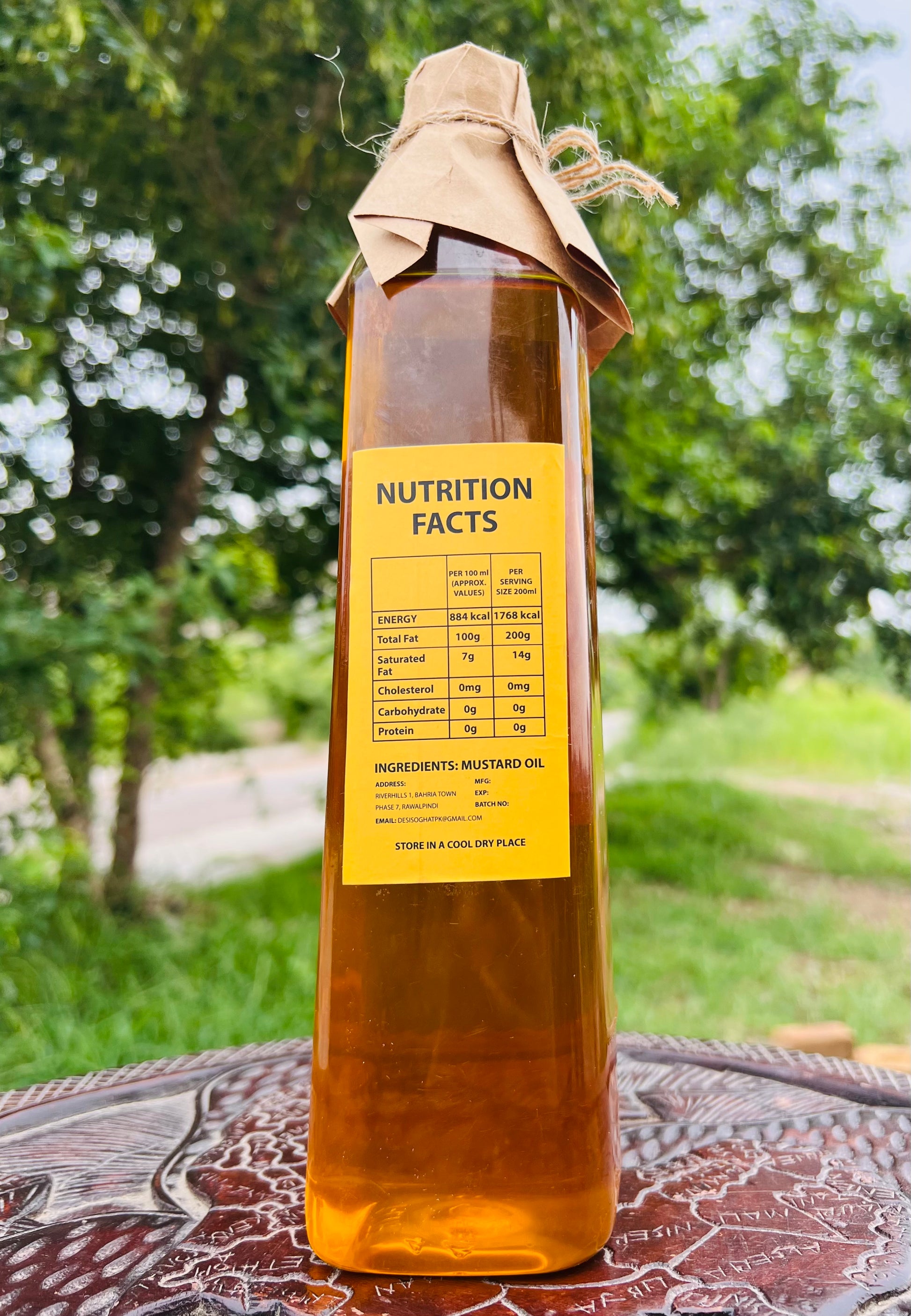 EDIBLE MUSTARD OIL 1 LITRE