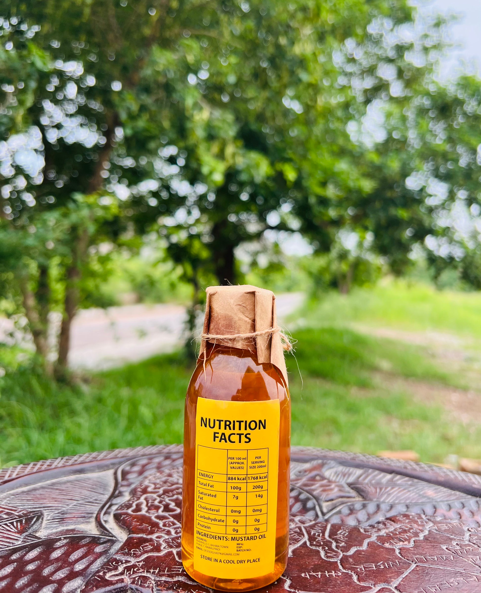 EDIBLE MUSTARD OIL 100ML